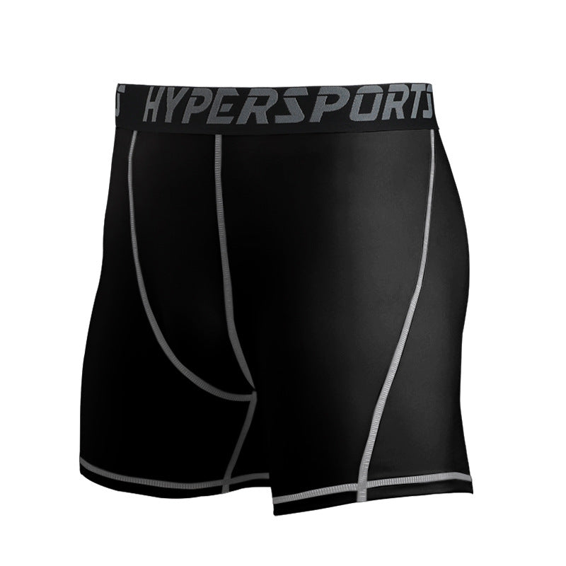 3 Pcs Sports Tight Shorts Men&