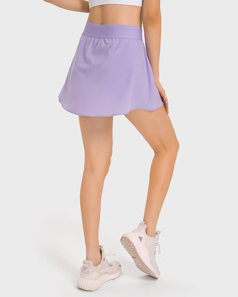 New Fashion Women Tennis Quick-drying Double Lined Skirts 4-12