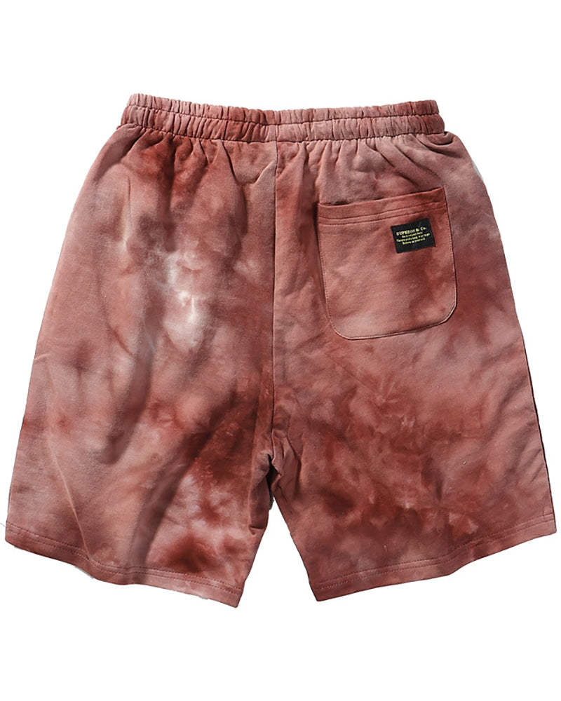 Men Tie Dye Sporty Short Pants M-2XL