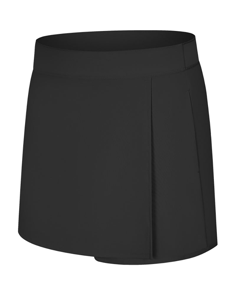 Women Quick Dry Sports Side Pocket Tennis Skirts Yoga Bottoms Orange Black Gray Purple Green 4-12