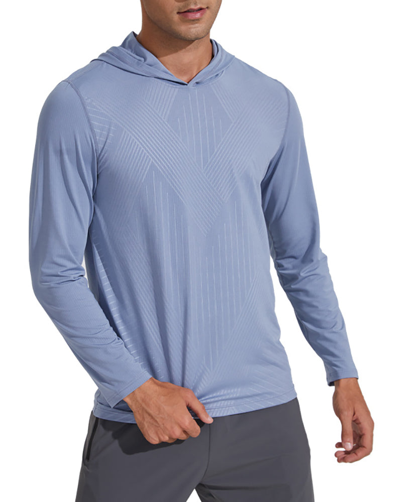 Quick Dry Breathable Hoodies Outdoor Fitness Men&