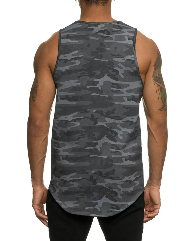 New Summer  Quick-drying Breathable Sporty Gym Vest M-3XL