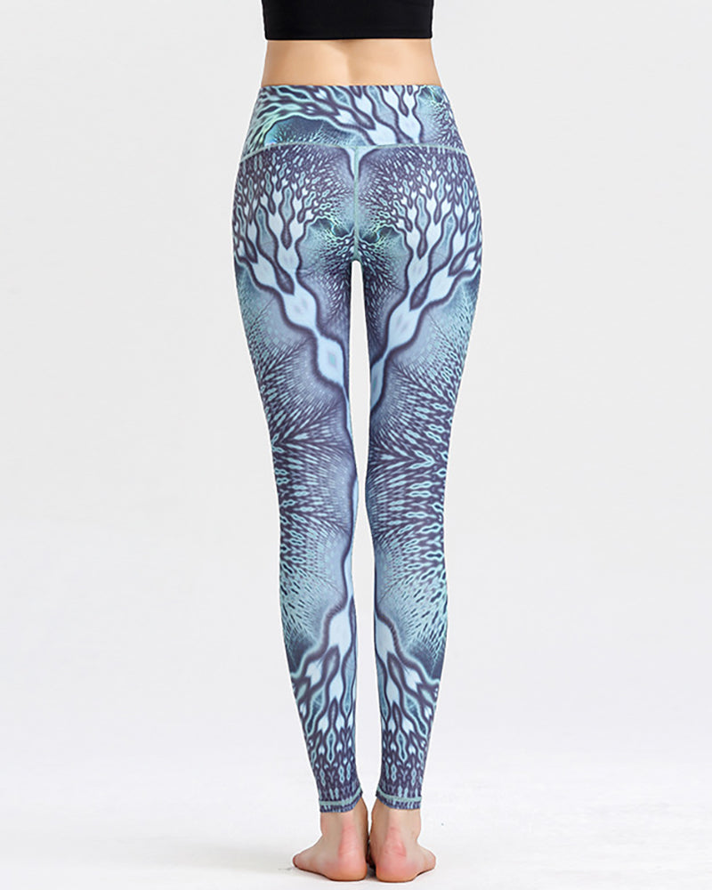 Ladies Fashion New Digital Printed Yoga Pants Women&