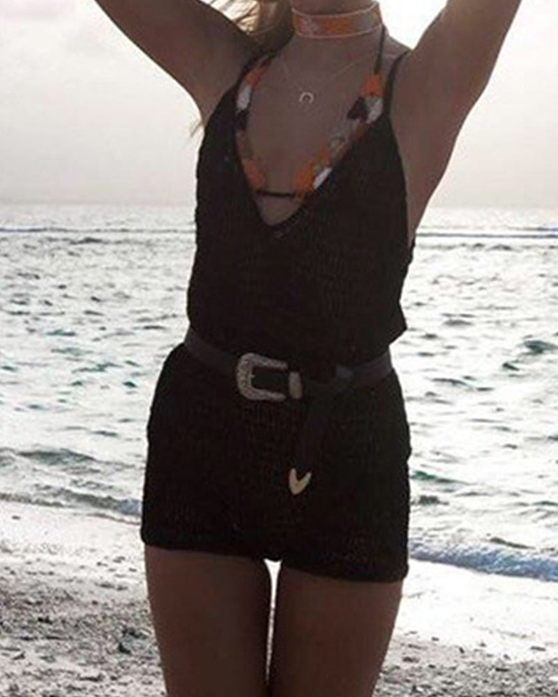 Crochet Beachwear Mesh See Through Beach Cover Up Women Swimwear Cover Ups Summer Bathing Suit Sexy Bodysuit Shorts OM25937