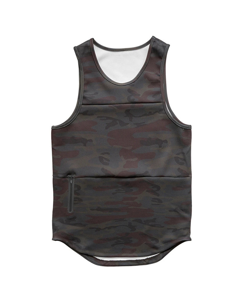 New Summer  Quick-drying Breathable Sporty Gym Vest M-3XL