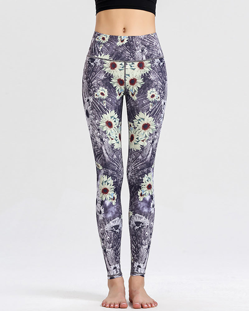 Ladies Fashion New Digital Printed Yoga Pants Women&