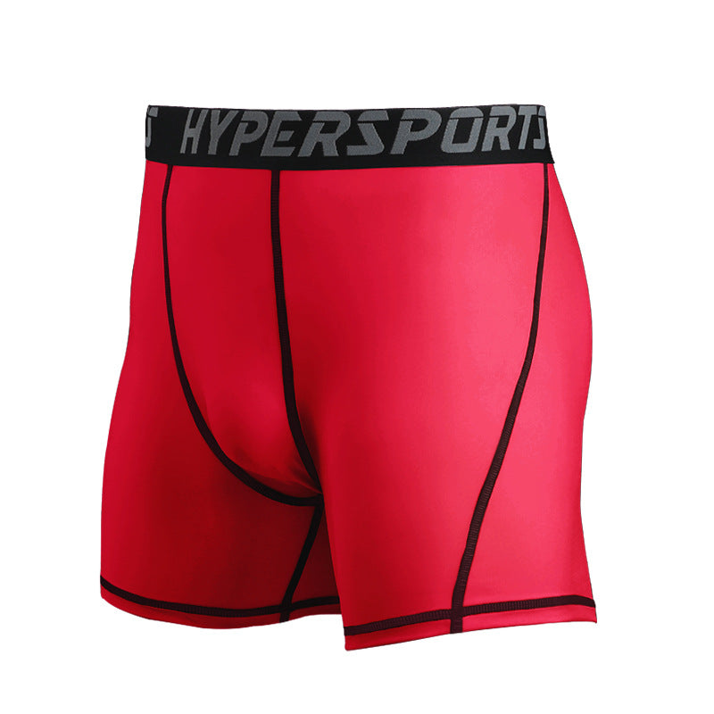 3 Pcs Sports Tight Shorts Men&