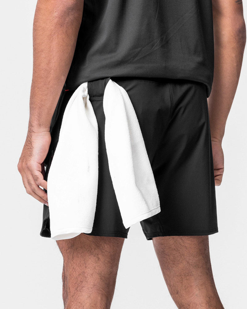 Summer Sports Mens Shorts Black White Navy Blue Gray S-2XL